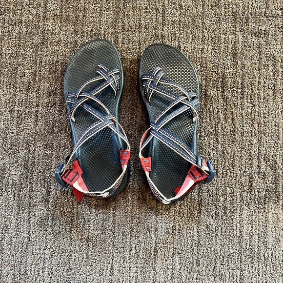 Chaco Shoes Chaco Zcloud Double Strap Sandals Size Womans 1 Poshmark